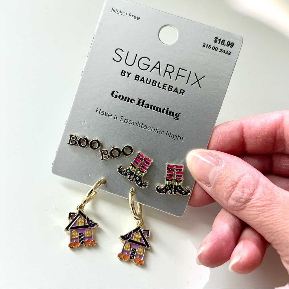 SUGARFIX x Baublebar Gone Haunting Earring Set NWT